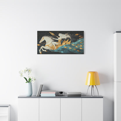 The Starry Tide Canvas Print