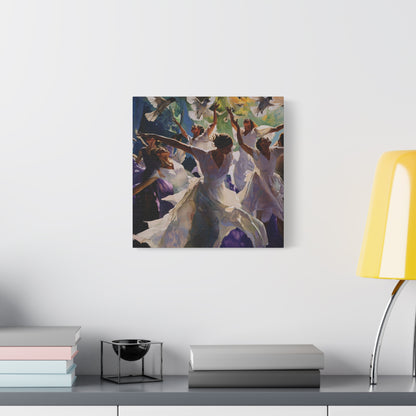 Reaching for the Infinite Canvas Print