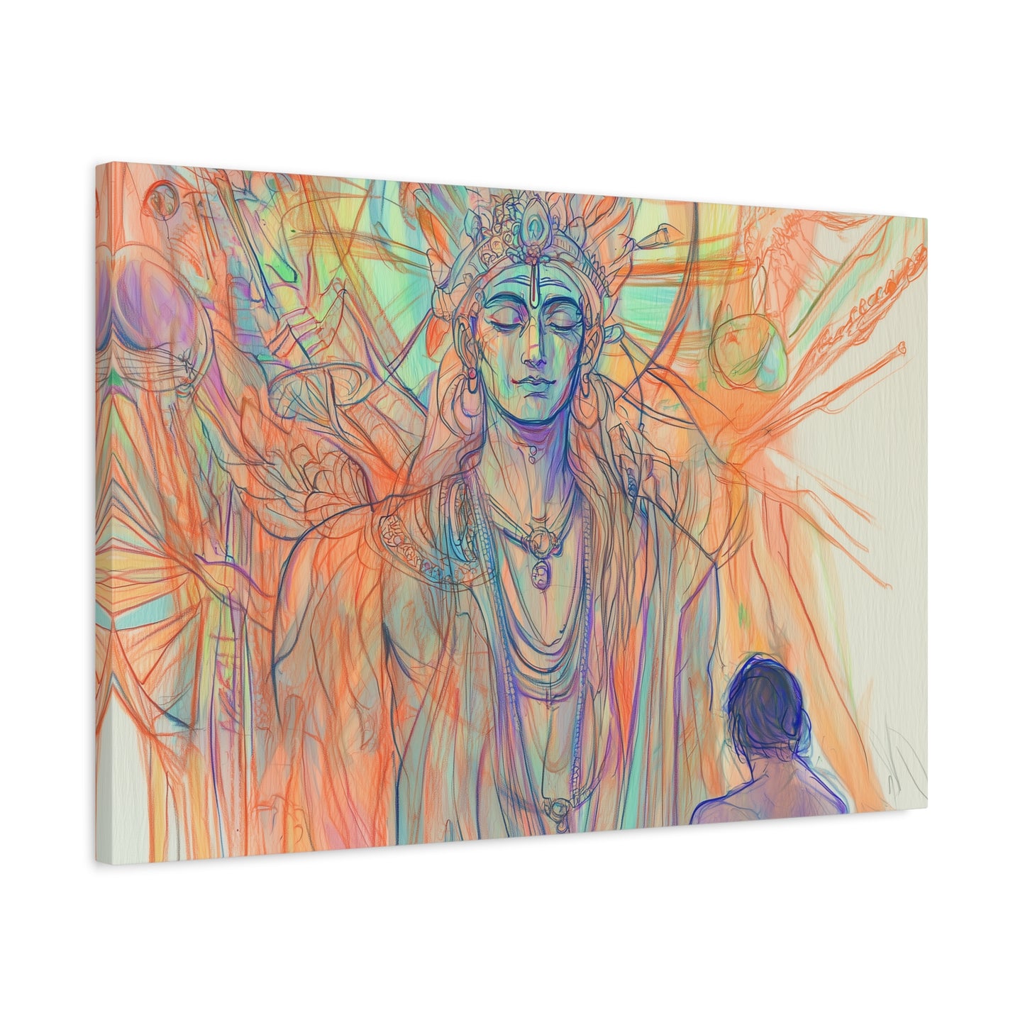 Whisper of Eldritch Divinity Canvas Print