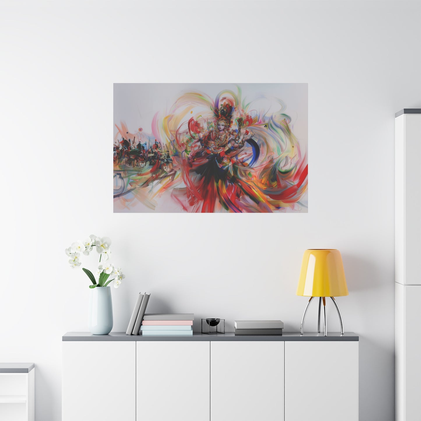 Kaleidoscope Heart Canvas Print