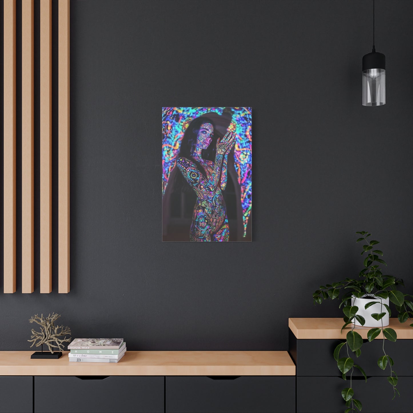 Kaleidoscope's Whisper Canvas Print