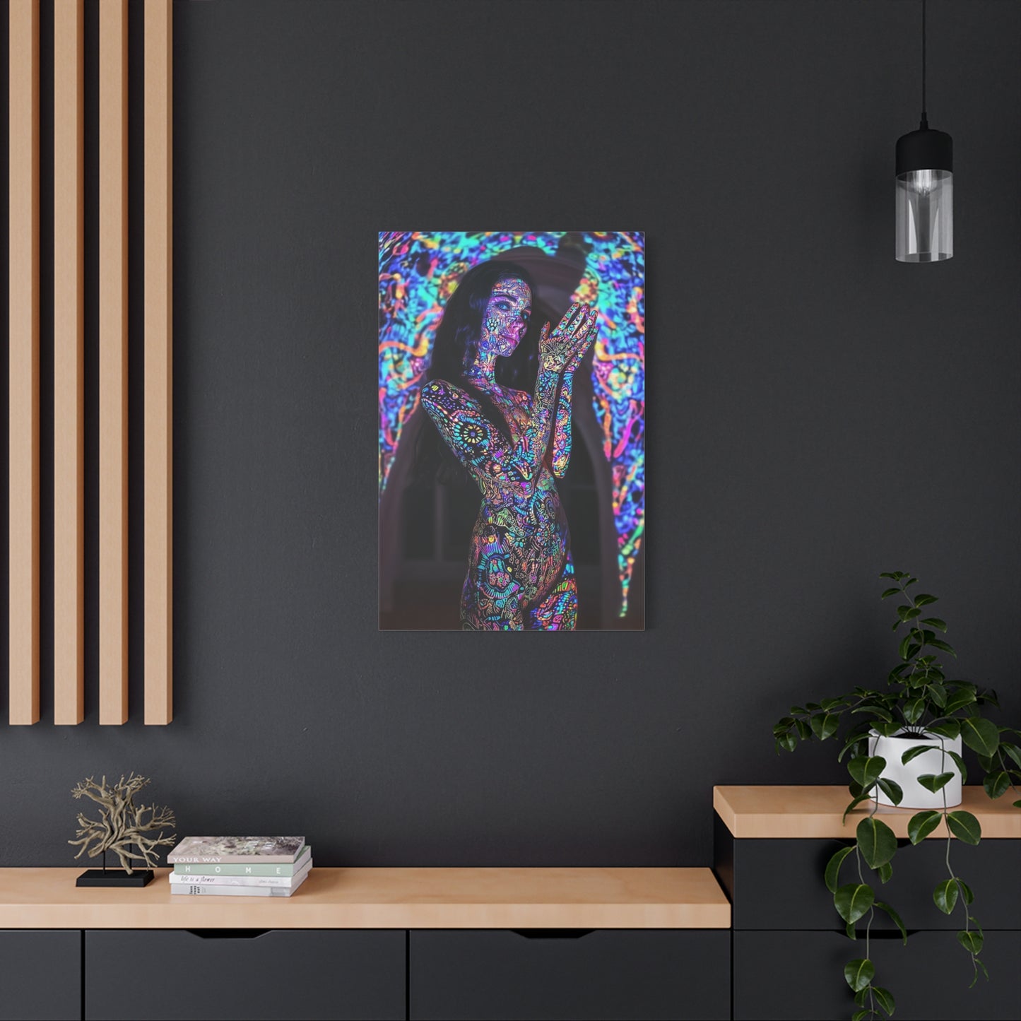 Kaleidoscope's Whisper Canvas Print