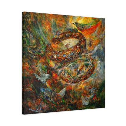 The Phoenix Rings Canvas Print