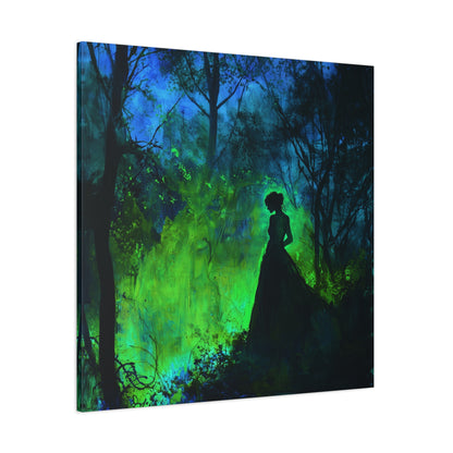 Shadow's Glow Canvas Print