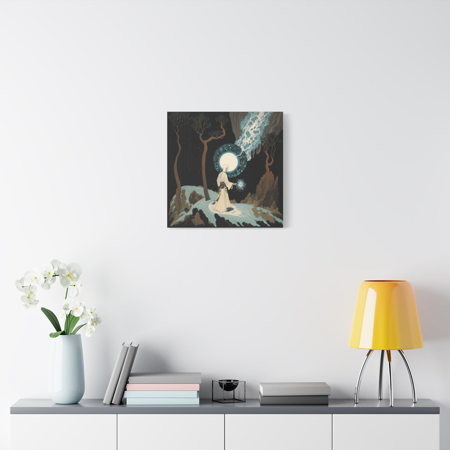 The Moon's Whisper Canvas Print