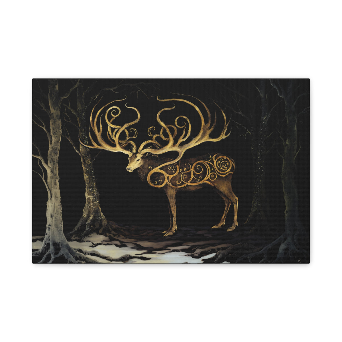 Woodland Sovereign Canvas Print