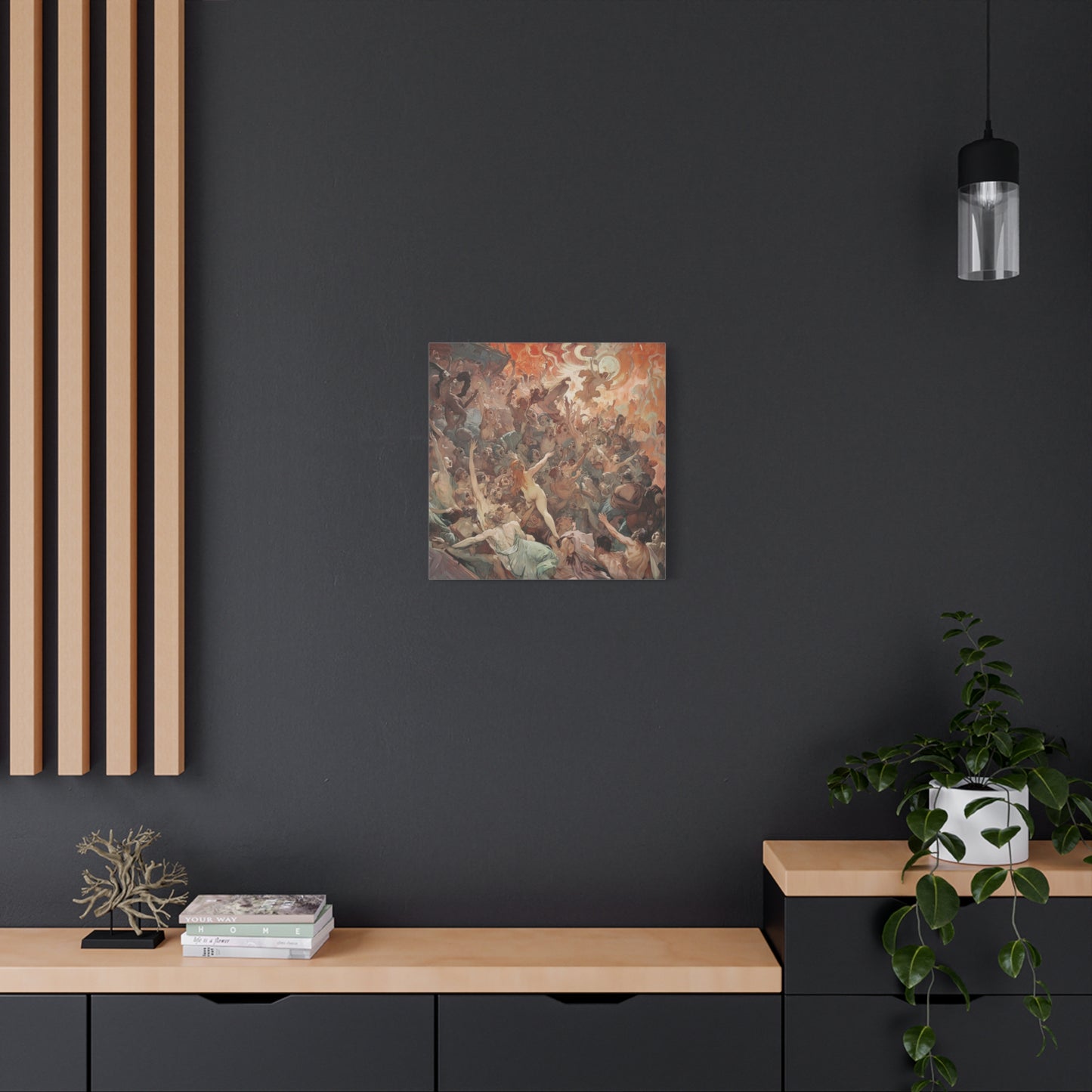 Balance of Chaos Canvas Print