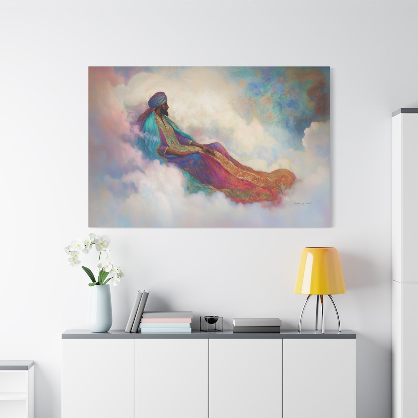 Aether's Whisper Canvas Print