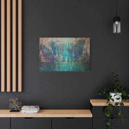 Falling Silence Canvas Print