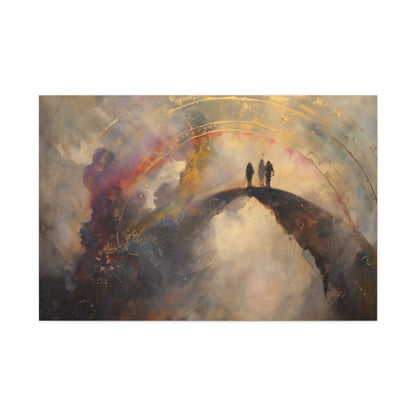 Two Beyond Veil Canvas Print