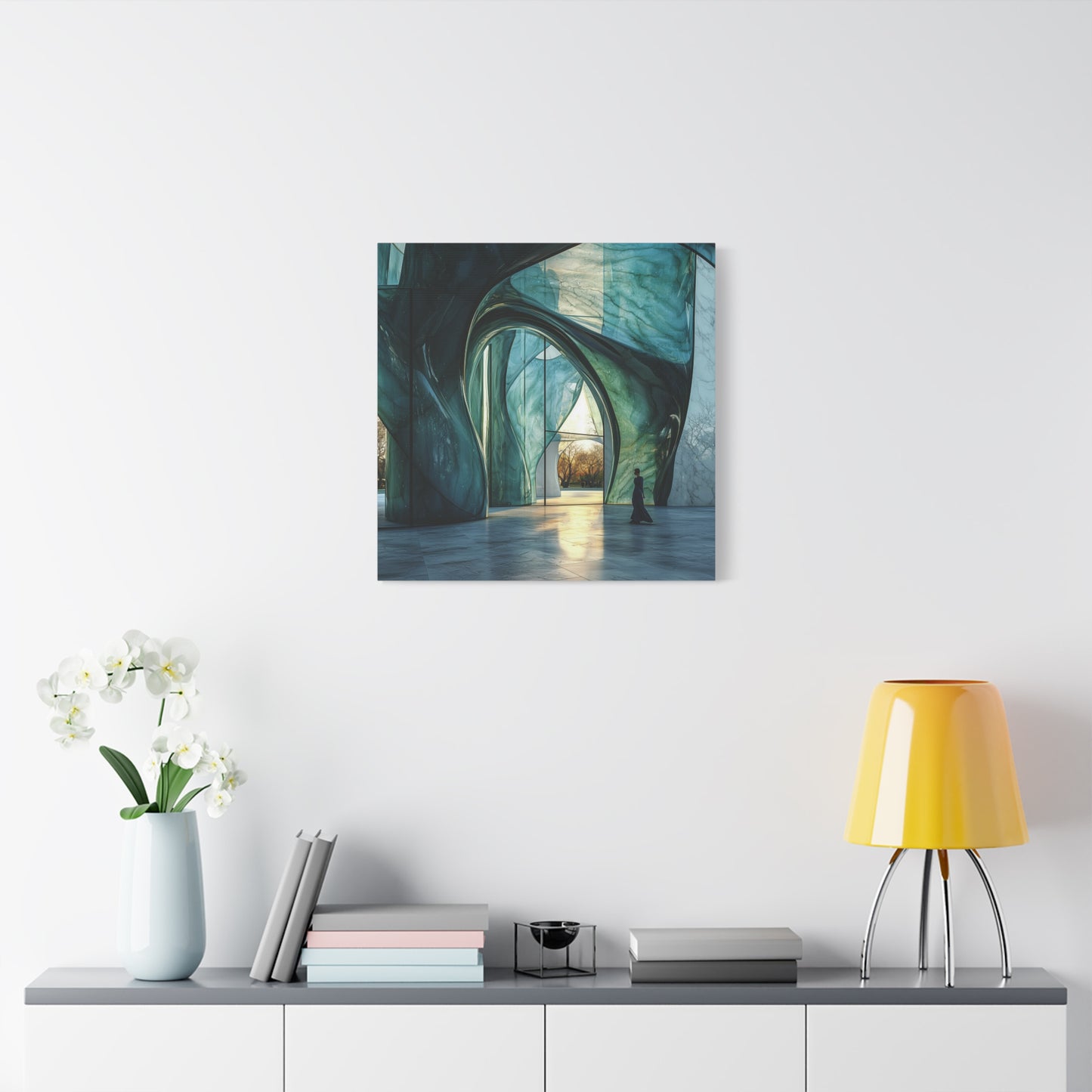 Through the Arch Canvas Print