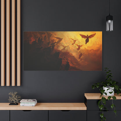 Souls in Flight Canvas Print