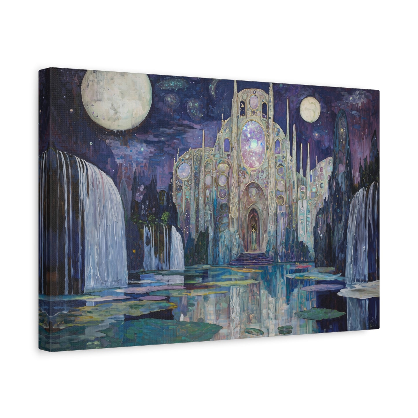 Eldritch Citadel Canvas Print