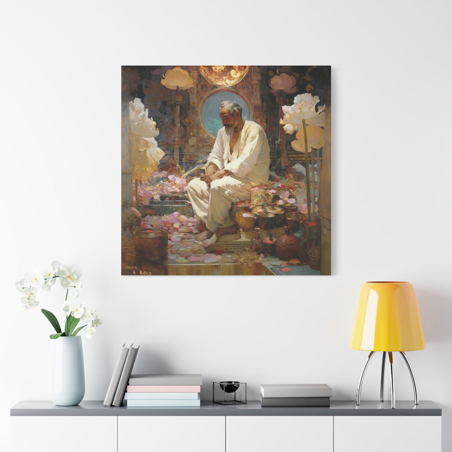 Petals of Thought Canvas Print