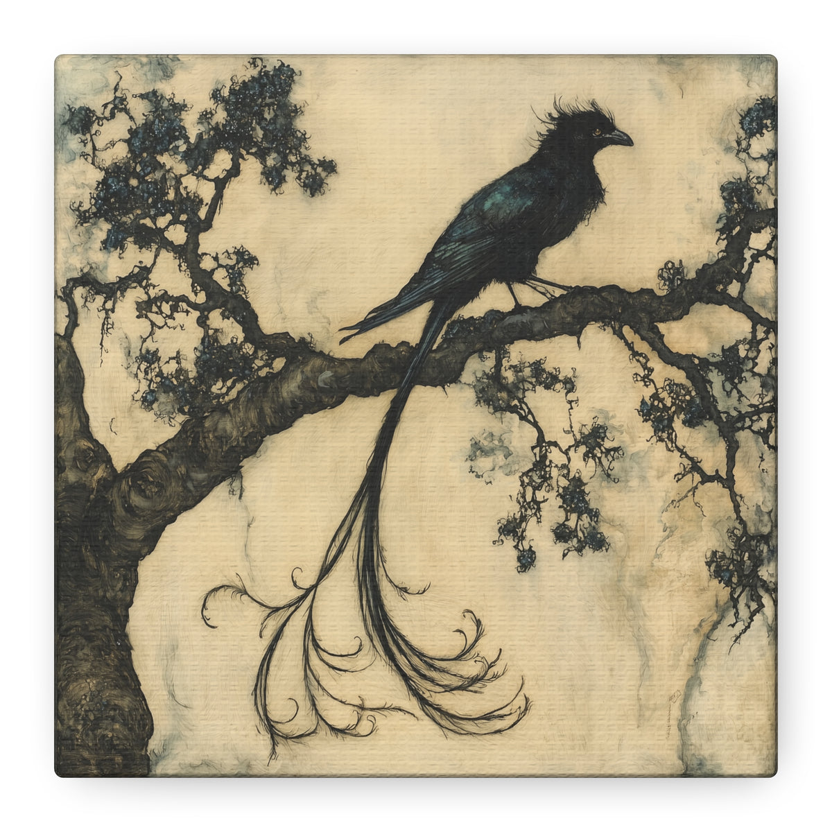 Perched Serenity Canvas Print