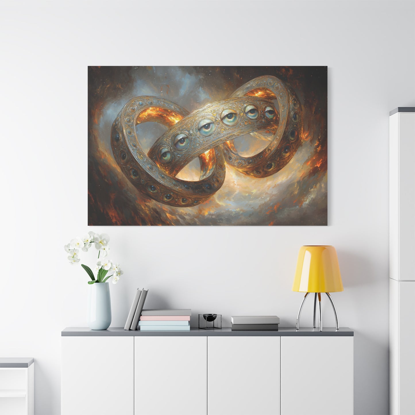 The Infinite Gaze Canvas Print