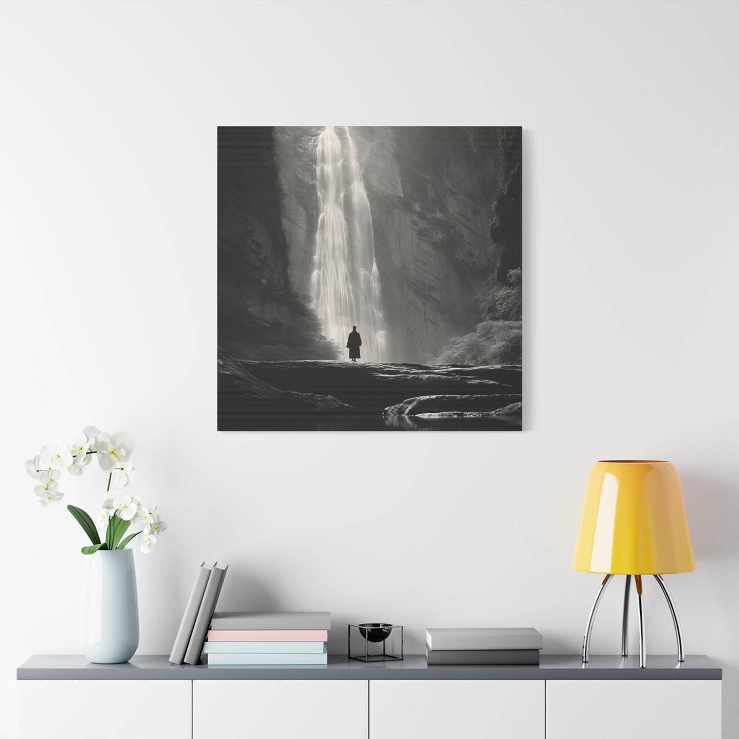 The Silent Fall Canvas Print