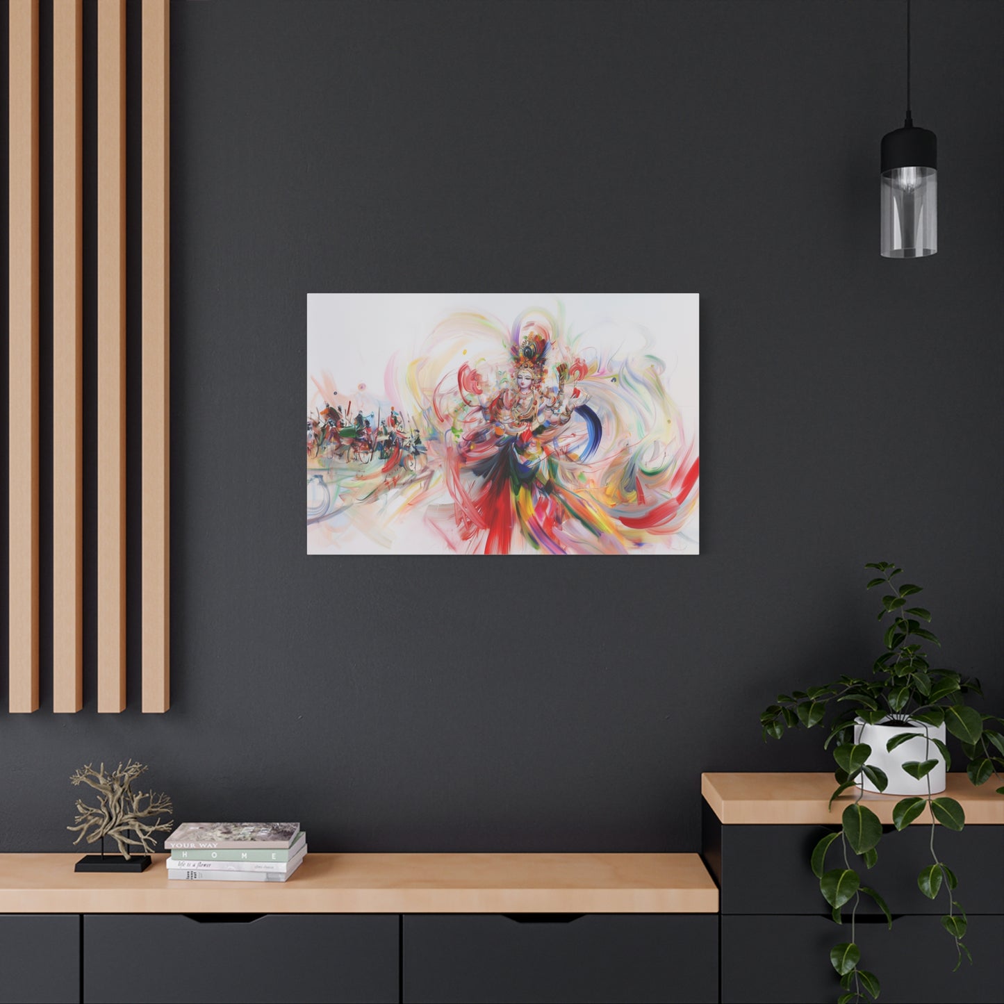 The Chariot's Grace Canvas Print