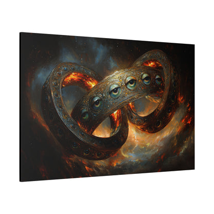 The Cosmic Gaze Canvas Print