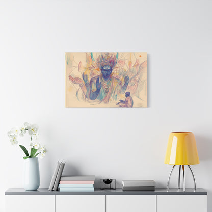 Silent Worship Canvas Print