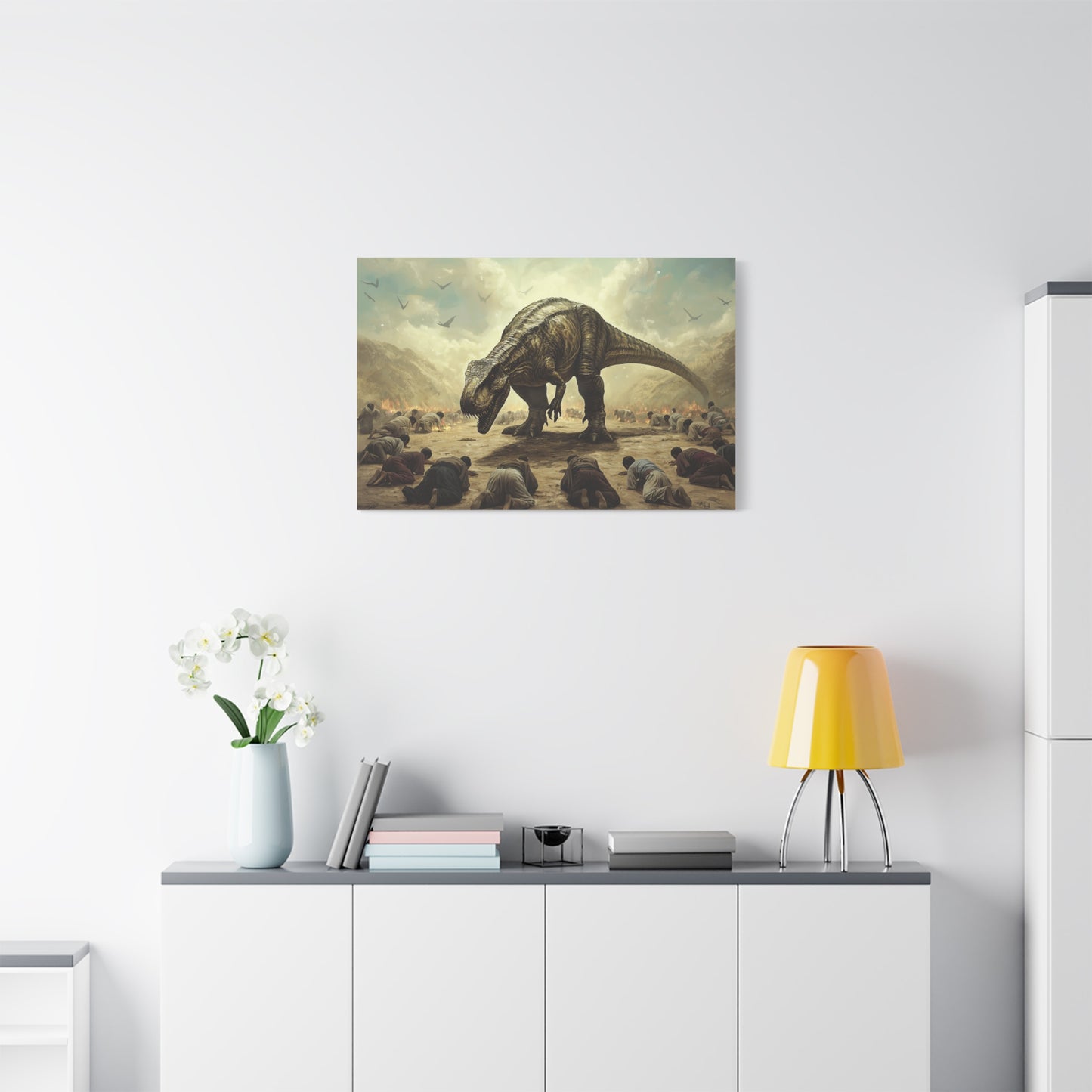 Awe in Dust Canvas Print