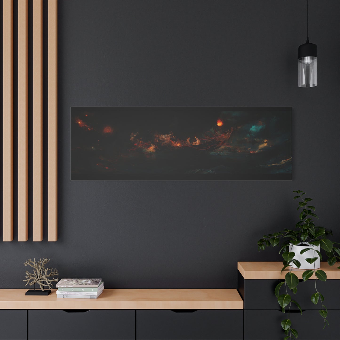 The Celestial Odyssey Canvas Print