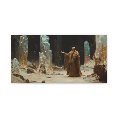 The Crystal Halls Canvas Print