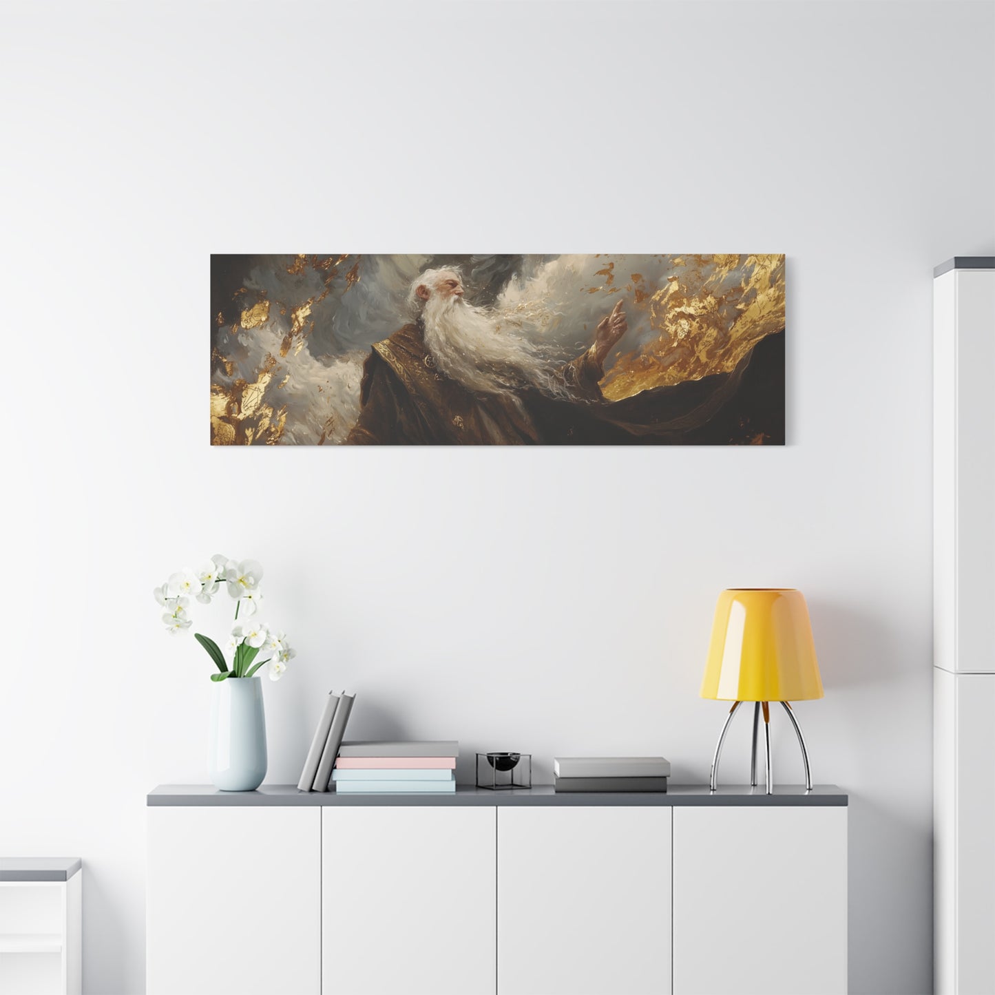 Lorekeeper's Gaze Canvas Print