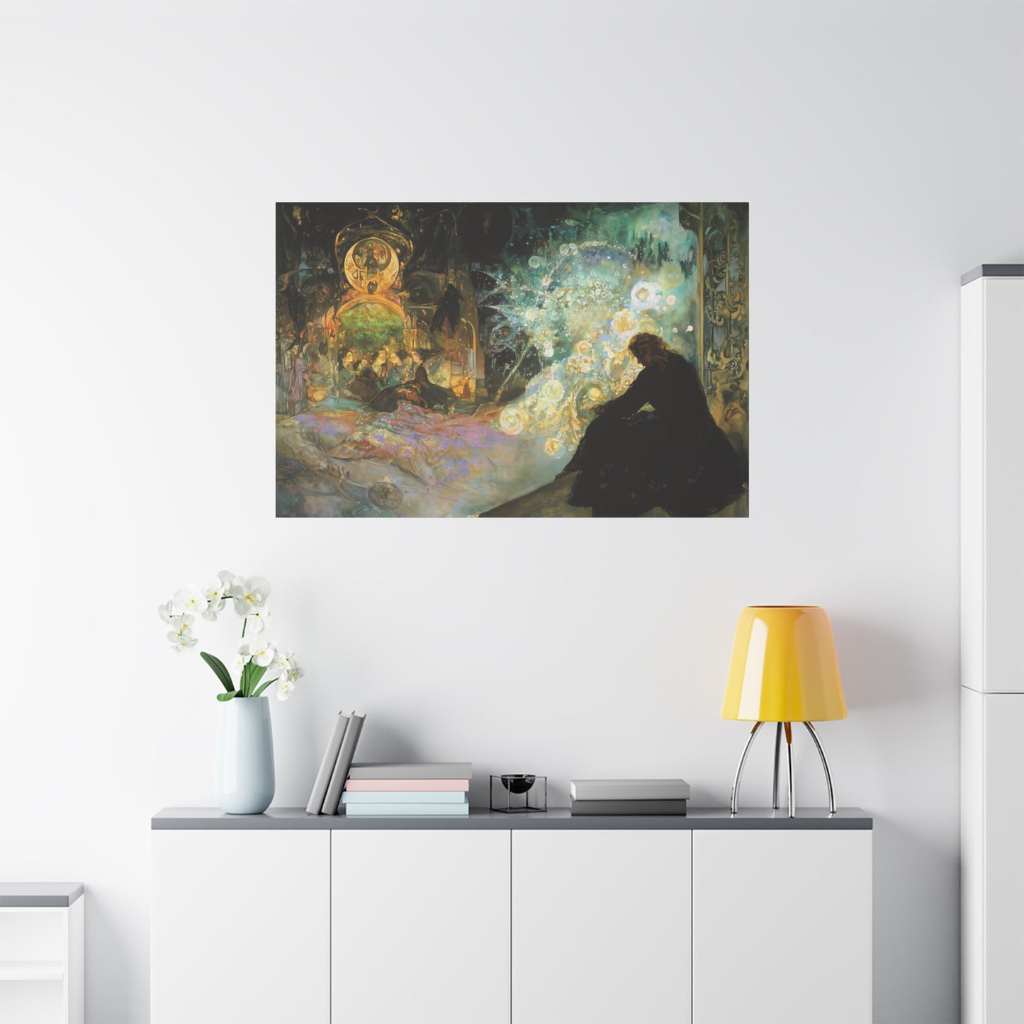 Enchanted Hall Canvas Print