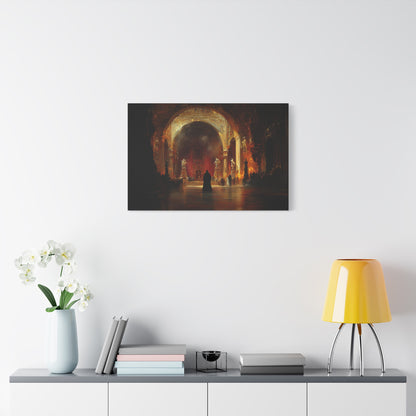 The Cathedral's Whisper Canvas Print