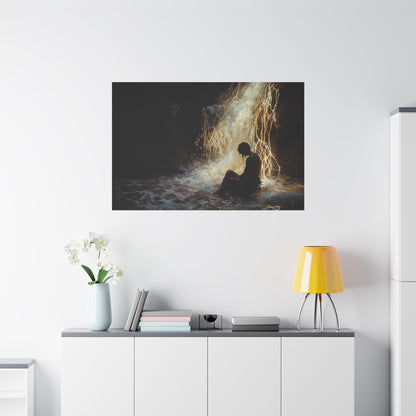 Solitude's Embrace Canvas Print