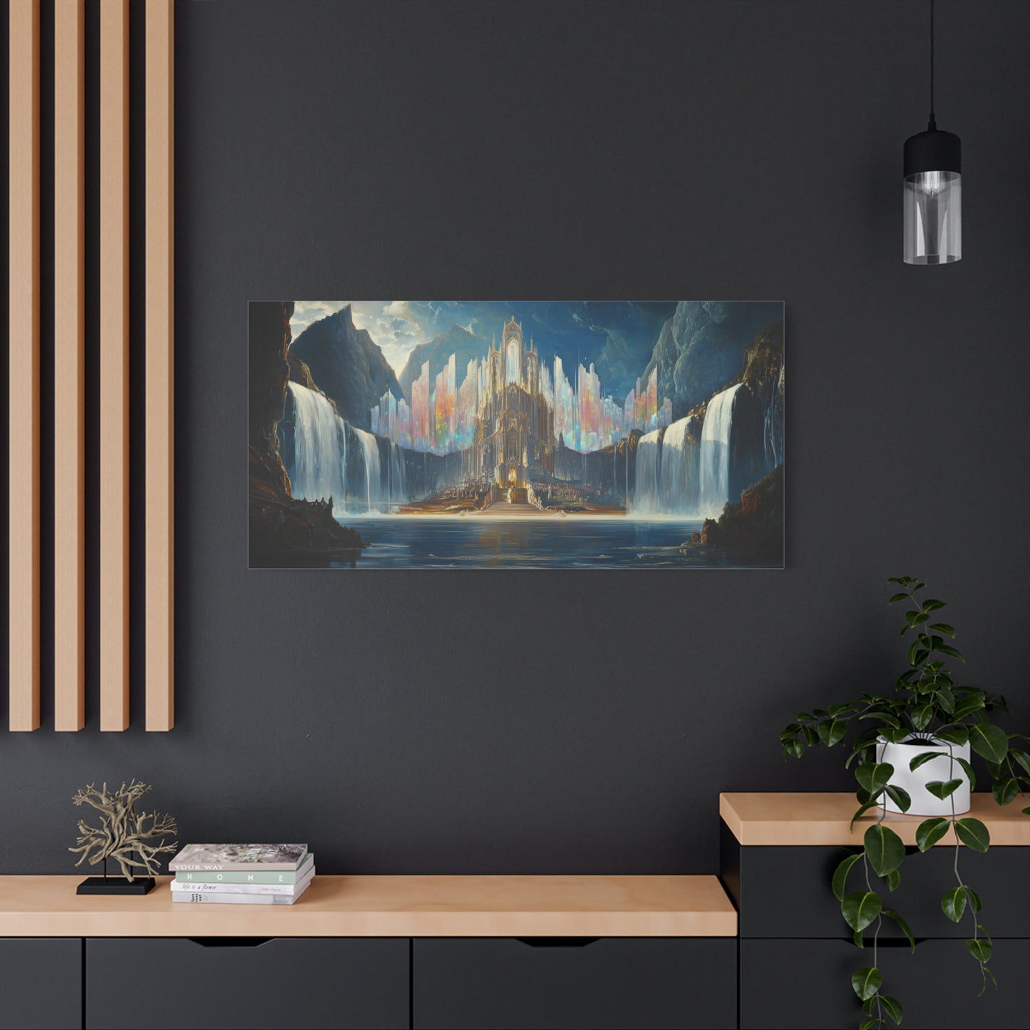 The Dreaming Citadel Canvas Print