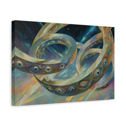 The Dreaming Spiral Canvas Print