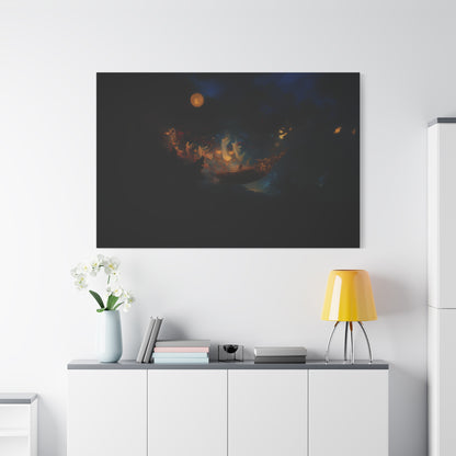 Night's Emissaries Canvas Print