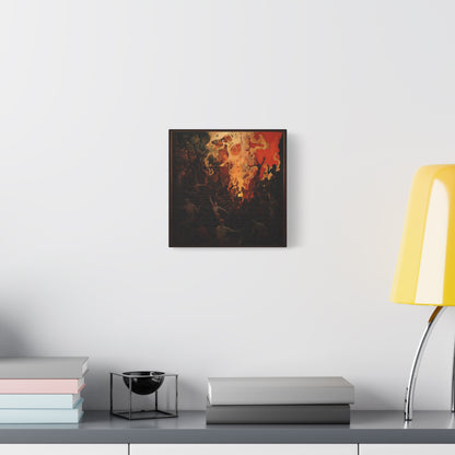 The Fiery Gathering Canvas Print