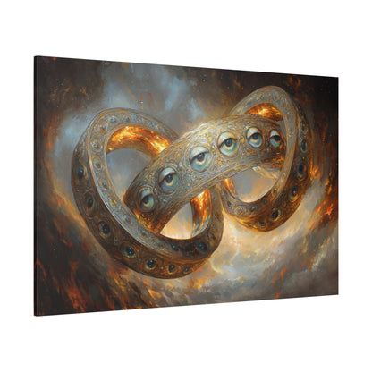 The Infinite Gaze Canvas Print