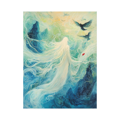 The Whispering Veil Canvas Print