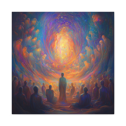 Souls in Silence Canvas Print