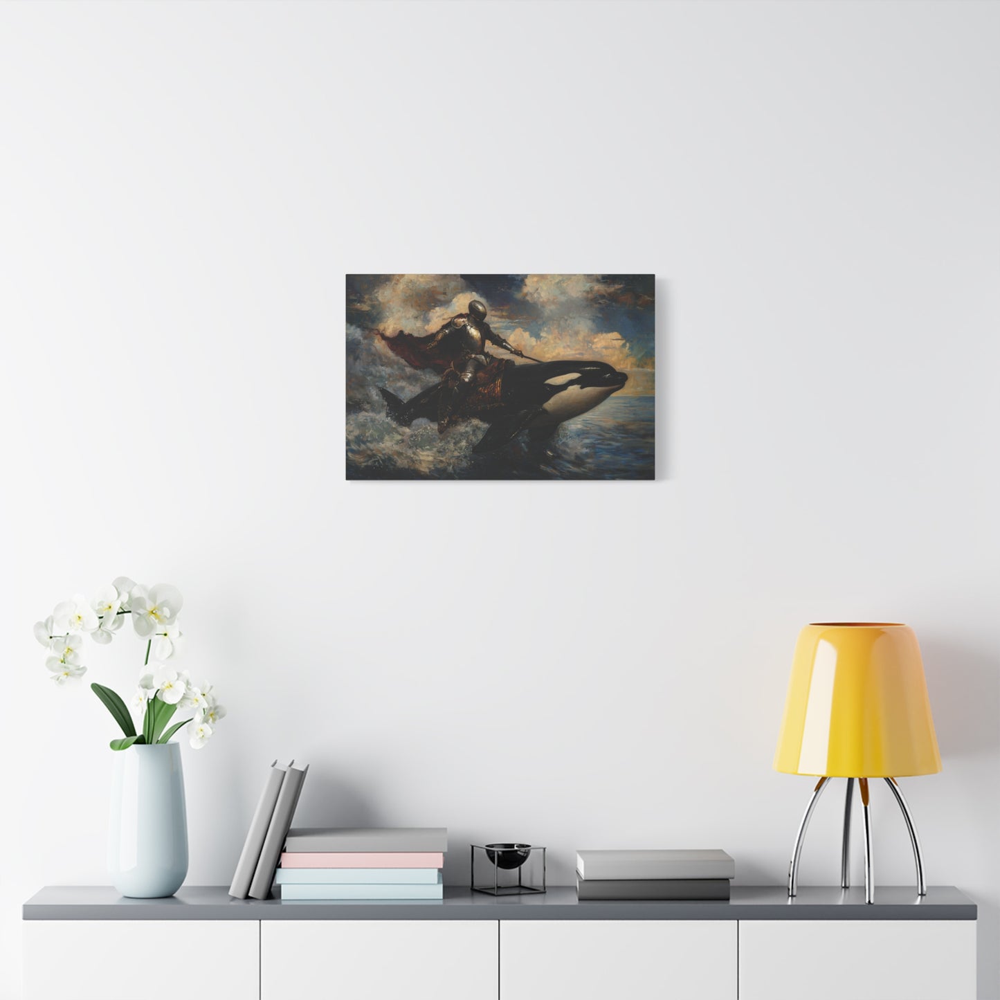 Ocean’s Valor Canvas Print