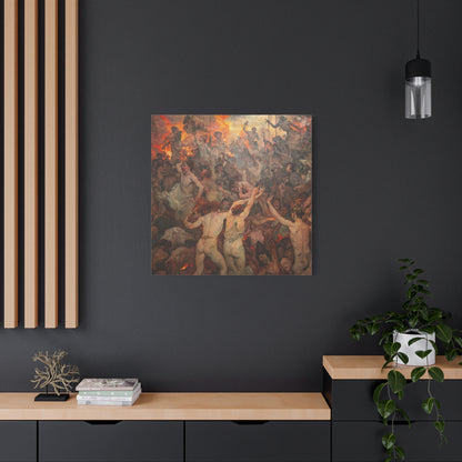 Dance of Chaos Canvas Print