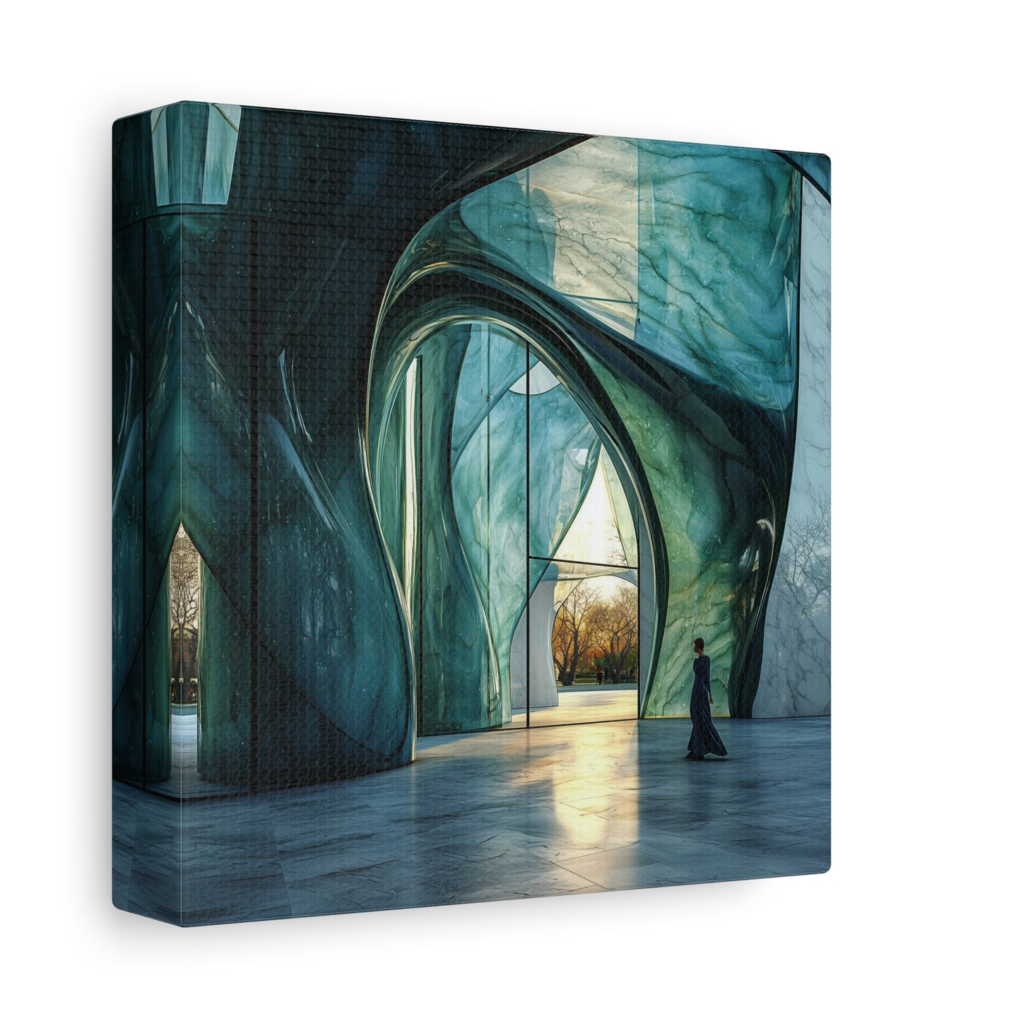 Through the Arch Canvas Print