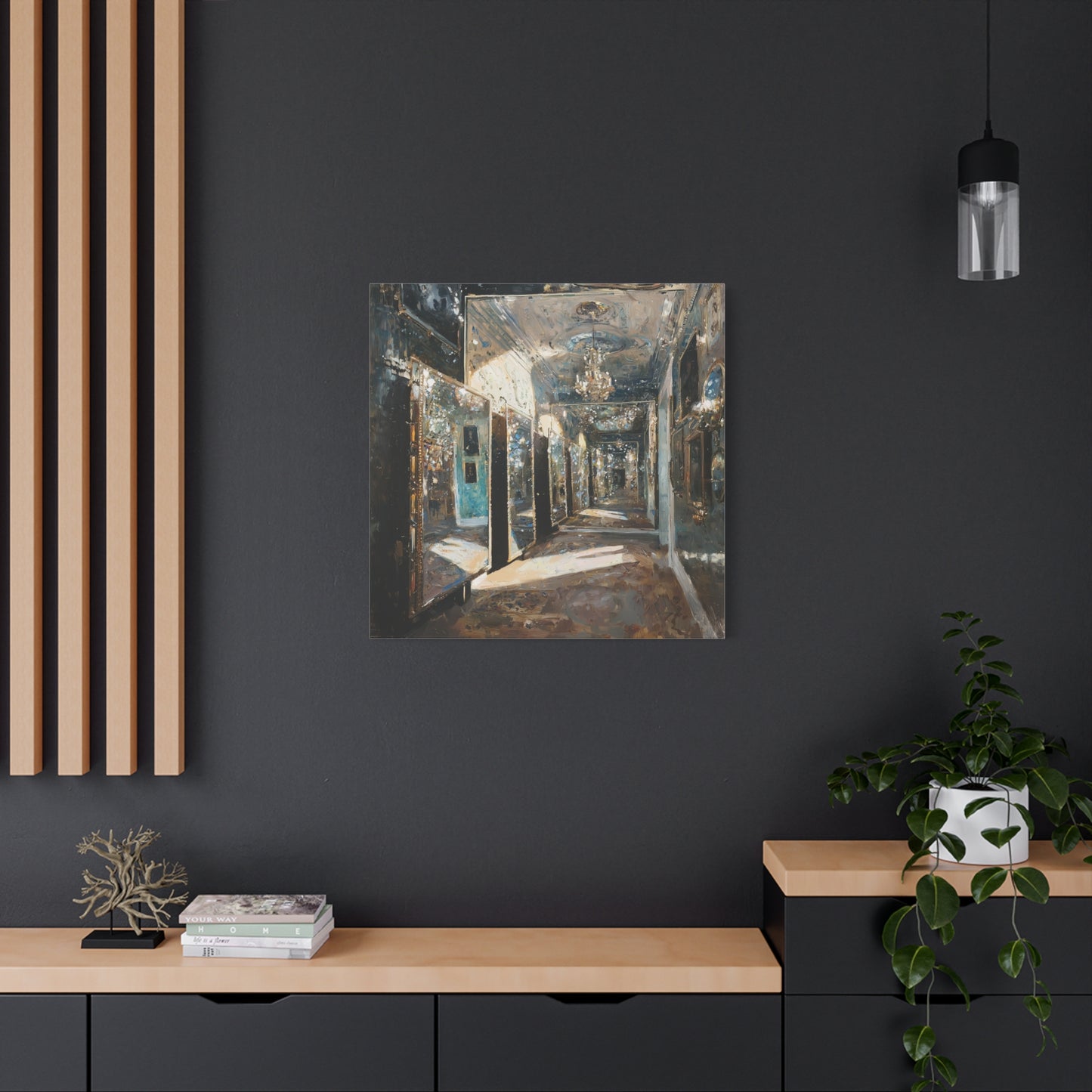 Light in the Hall Canvas Print