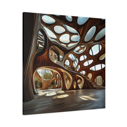 Whispering Labyrinth Canvas Print