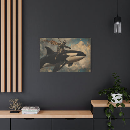 Ride the Sky Canvas Print