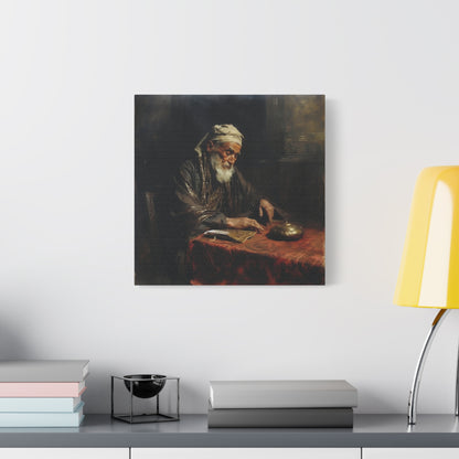 The Elder's Enigma Canvas Print