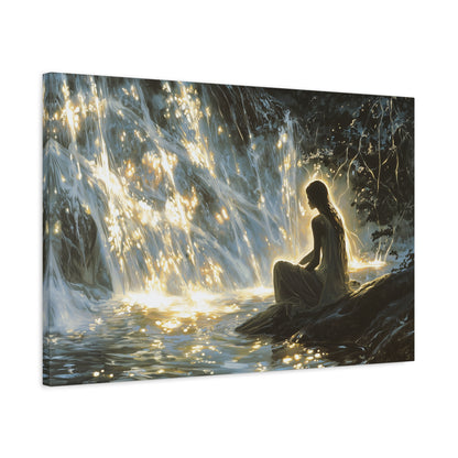 Silent Stream Canvas Print