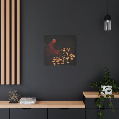 Shadows of the Ancients Canvas Print