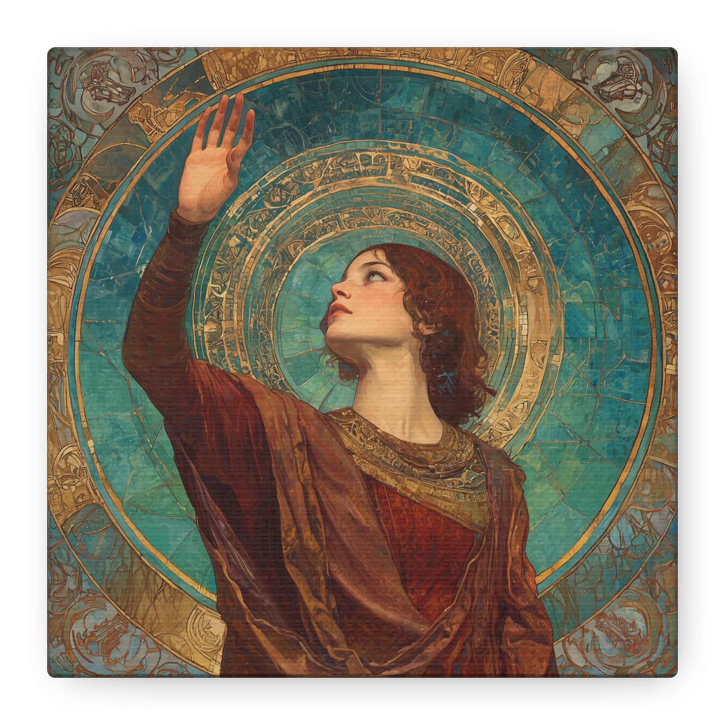 The Celestial Dance Canvas Print