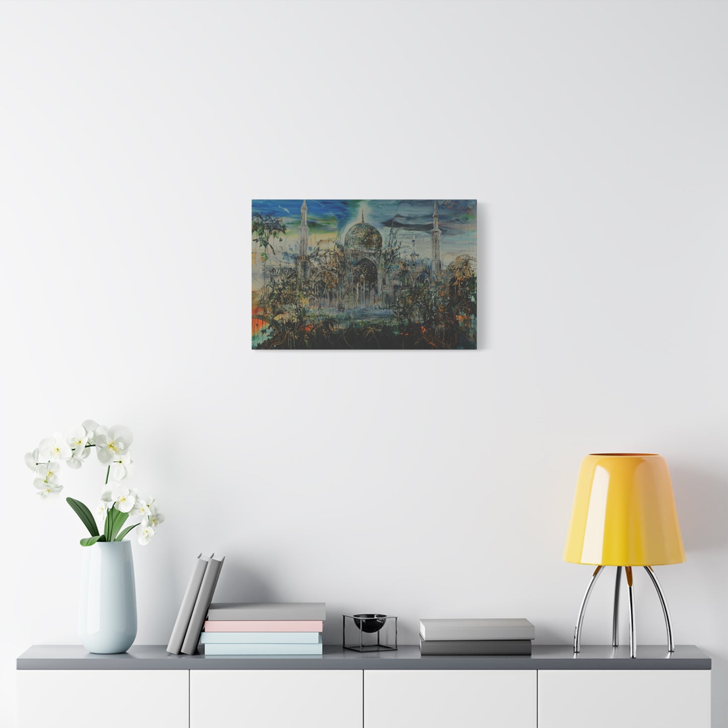 Serene Edifice Canvas Print