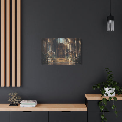 Eldritch Throne Canvas Print